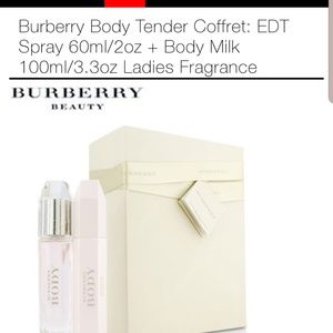 Burberry perfume+body milk